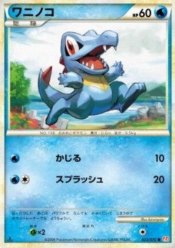 Totodile Mirror Holofoil