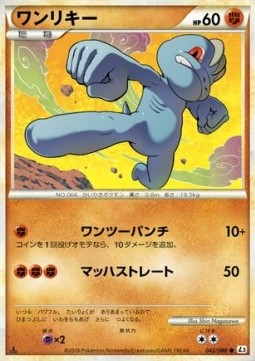 Machop Mirror Holofoil