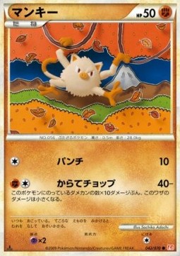 Mankey Mirror Holofoil